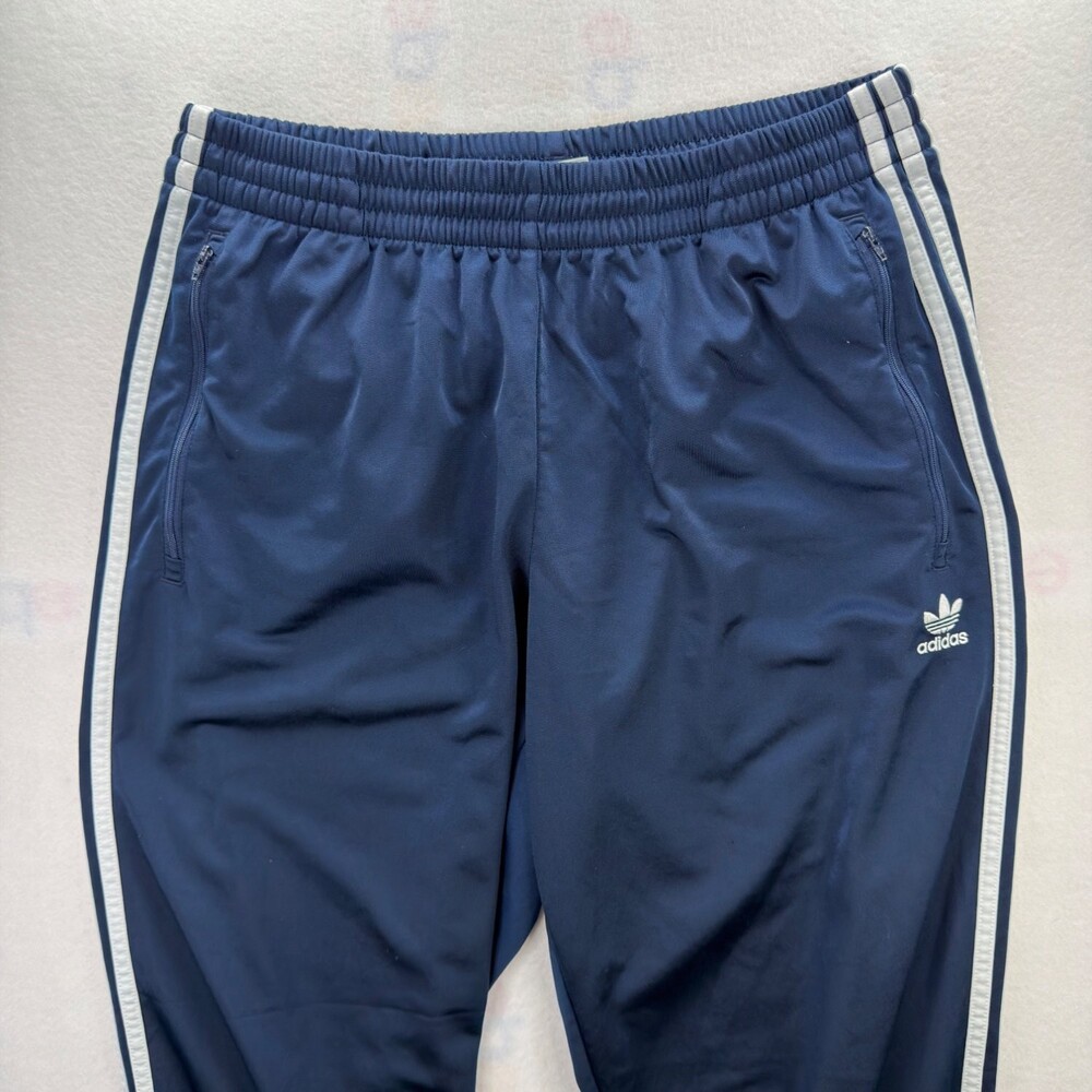 adidas Originals Primegreen firebrd  Track Pants Mens XL Blue Striped